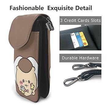 Amazon | [楓玉閣] スマホポーチ ちいかわ くりまんじゅう